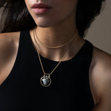 I HEART YOU NECKLACE IN GRANITE