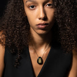 HASHTAG PENDANT IN ONYX
