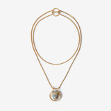 I HEART YOU NECKLACE IN GRANITE