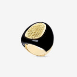 HASHTAG RING IN ONYX