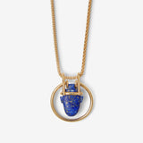 I HEART YOU NECKLACE IN LAPIS LAZULI