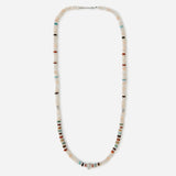 FAIENCE NECKLACE WITH AGATE
