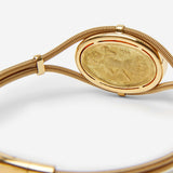 SASANIAN GLYPH BRACELET IN GOLD