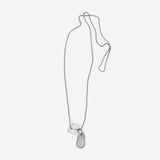 SASANIAN DOG TAG IN SILVER