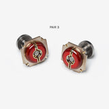 2001, BOLTS AND NUTS CUFFLINKS
